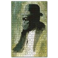 Cakapuzzle John Lee Hooper Suluboya Portre Ahşap 1000 Parça Puzzle