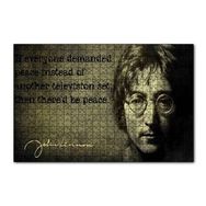 Cakapuzzle John Lennon Barış Mottosu 255 Parça Puzzle