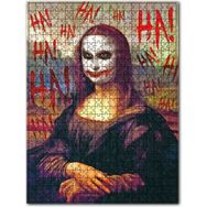 Cakapuzzle Joker Imajlı Mona Lisa Görseli 120 Parça Puzzle