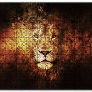Cakapuzzle Judah Aslanı Fantastik Çizim Mdf 500 Parça Puzzle