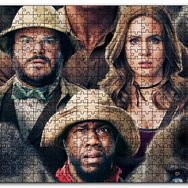 Cakapuzzle Jumanji Sonraki Seviye Film Görseli Mdf 120 Parça Puzzle