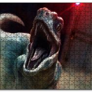 Cakapuzzle Jurassic World Velociraptor Blue Mdf 500 Parça Puzzle