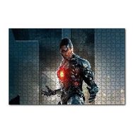 Cakapuzzle Justice League Cyborg 120 Parça Ahşap Puzzle