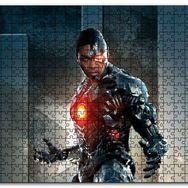 Cakapuzzle Justice League Cyborg Ahşap 500 Parça Puzzle
