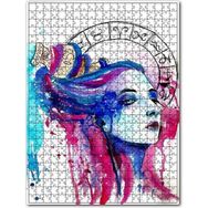 Cakapuzzle Kadın Figüründe Kova Burcu Figürü 120 Parça Puzzle