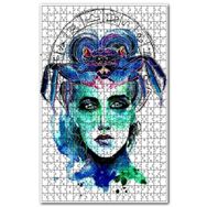 Cakapuzzle Kadın Figüründe Yengeç Burcu Görseli Ahşap 255 Parça Puzzle