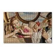 Cakapuzzle Kağıt Oynayan Çift 120 Parça Puzzle