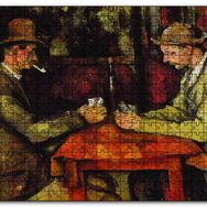 Cakapuzzle Kagit Oynayanlar Paul Cezanne Ahşap 1000 Parça Puzzle