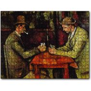 Cakapuzzle Kagit Oynayanlar Paul Cezanne Ahşap 500 Parça Puzzle