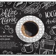 Cakapuzzle Kahve Köşesi Görseli Mdf 1000 Parça Puzzle