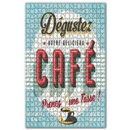Cakapuzzle Kahve Zevki Afişi Görsel 120 Parça Puzzle