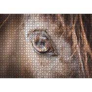 Cakapuzzle Kahverengi Atın Gözü Yakın Çekim Mdf 1000 Parça Puzzle