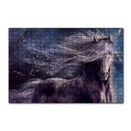 Cakapuzzle Kahverengi Muhteşem Aygır Yelesi 120 Parça Puzzle