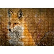 Cakapuzzle Kahverengi Tilki ve Çayırlar Mdf 1000 Parça Puzzle