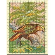 Cakapuzzle Kakapo Papağan Kuş Görseli Mdf 120 Parça Puzzle