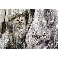Cakapuzzle Kamufle Baykuş 120 Parça Ahşap Puzzle