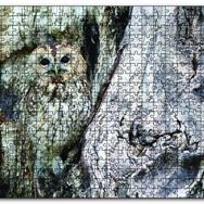 Cakapuzzle Kamufle Baykuş Ahşap 255 Parça Puzzle