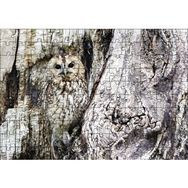 Cakapuzzle Kamufle Baykuş Mdf 120 Parça Puzzle