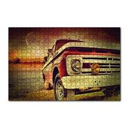 Cakapuzzle Kamyonet Klasik 120 Parça Ahşap Puzzle