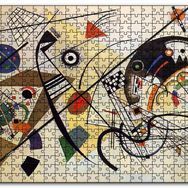 Cakapuzzle Kandinsky Sanat Resimleri Mdf 120 Parça Puzzle