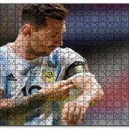 Cakapuzzle Kaptan Messi Arjantin Milli Şampiyonu Mdf 120 Parça Puzzle