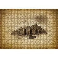 Cakapuzzle Kara Kalem Sanat Çalışması Görseli 1000 Parça Puzzle