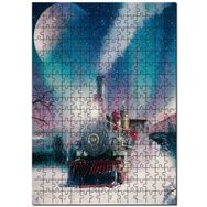 Cakapuzzle Karda Gece Treni Görseli Mdf 120 Parça Puzzle