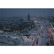 Cakapuzzle Karla Kaplı Caddeler ve Tren Istasyonu 255 Parça Puzzle