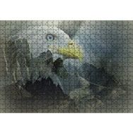 Cakapuzzle Karlı Dağlar Sarı Gagalı Kartal 120 Parça Ahşap Puzzle