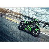 Cakapuzzle Kawasaki Ninja Zx 10 R Krt Edition Mdf 120 Parça Puzzle