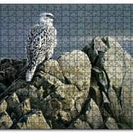 Cakapuzzle Kayalıklar Üzerindeki Akdoğan ve Deniz Mdf 1000 Parça Puzzle