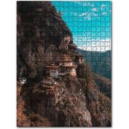 Cakapuzzle Kayalıklardaki Evler Ahşap 1000 Parça Puzzle