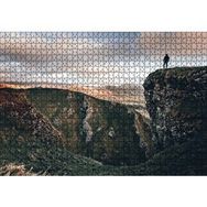 Cakapuzzle Kayalıklardaki Yalnız Adam 255 Parça Puzzle