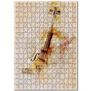 Cakapuzzle Keman Görsel Çalışması Mdf 120 Parça Puzzle