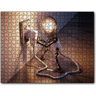 Cakapuzzle Kendi Fişini Takan Ampul Adam Mdf 255 Parça Puzzle