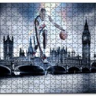 Cakapuzzle Kevin Durant İngiltere Körüleri Mdf 120 Parça Puzzle