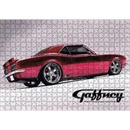 Cakapuzzle Kırmızı Camaro Kuruboya 120 Parça Ahşap Puzzle