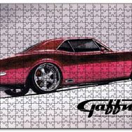 Cakapuzzle Kırmızı Camaro Kuruboya Mdf 500 Parça Puzzle