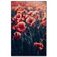 Cakapuzzle Kırmızı Gelincikler 120 Parça Ahşap Puzzle
