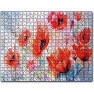 Cakapuzzle Kırmızı Gelincikler Ahşap 1000 Parça Puzzle