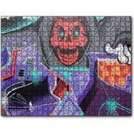 Cakapuzzle Kırmızı Kurukafa Graffiti Duvar Boyama 120 Parça Puzzle