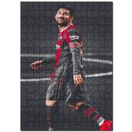 Cakapuzzle Kırmızı Siyah Barcelona Formalı Messi Mdf 120 Parça Puzzle