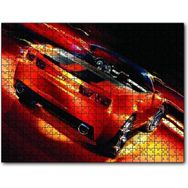 Cakapuzzle Kırmızı Spor Otomobil 255 Parça Puzzle
