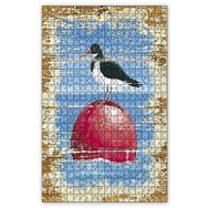 Cakapuzzle Kırmızı Top Üstünde Martı Ahşap 255 Parça Puzzle