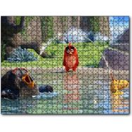 Cakapuzzle Kızgın Kuşlar Bilgelik Gölü Görseli Mdf 120 Parça Puzzle