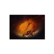 Cakapuzzle Kızıl Nebula ve Yıldızlar Mdf 500 Parça Puzzle