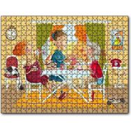 Cakapuzzle Kızlar Çay Keyfinde 255 Parça Puzzle