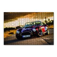 Cakapuzzle Klasik Bordo Otomobil 120 Parça Puzzle