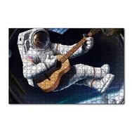 Cakapuzzle Klasik Gitar Çalan Astronot 120 Parça Puzzle