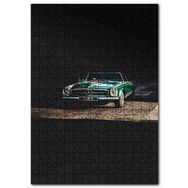 Cakapuzzle Klasik Mercedes Cabrio Yeşil 120 Parça Puzzle